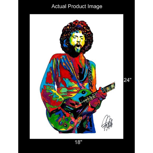 COPY - Lindsey Buckingham Fleetwood Mac Rock Music Poster Print Wall Art 18x24 - Picture 2 of 5